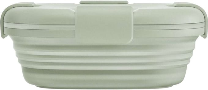 Stojo - Lunchbox 700 ml Sage Translucent - Siliconen - Groen -