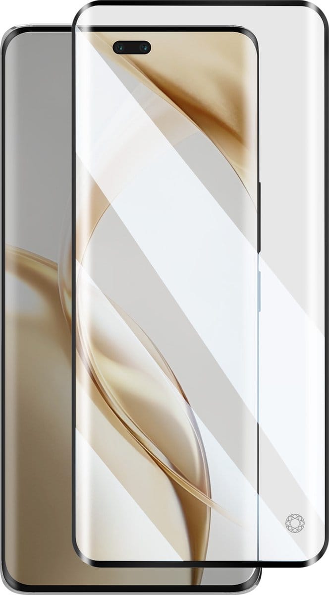 Force Case, Screenprotector geschikt voor Honor 200 Pro - Tempered Glass 3D Anti-Shock 9H+, Transparant