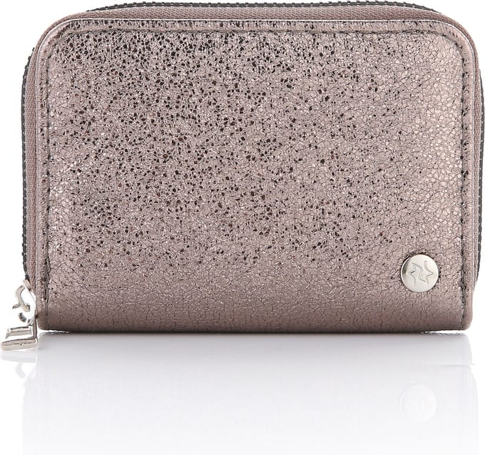 glitter portemonee grey WT795