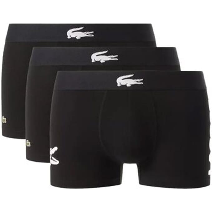 Lacoste 5h1291-00 Trunk Boxers 3 Eenheden Zwart S Man