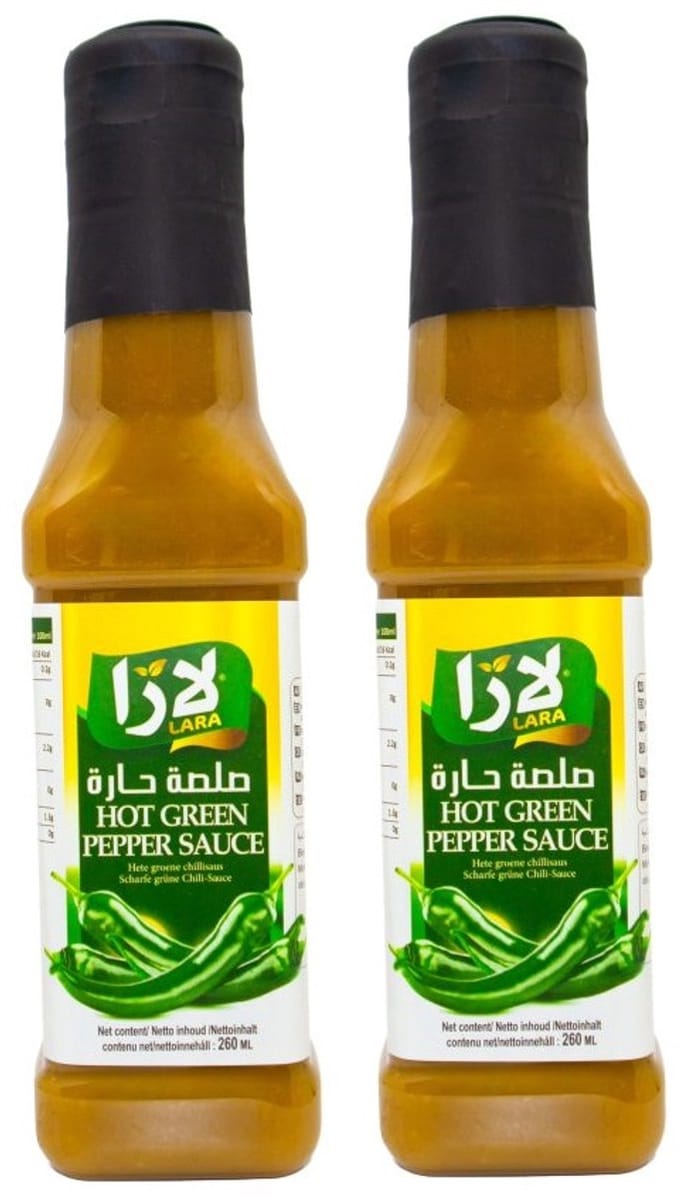 Lara Groene Scherpe Saus 2x260ML