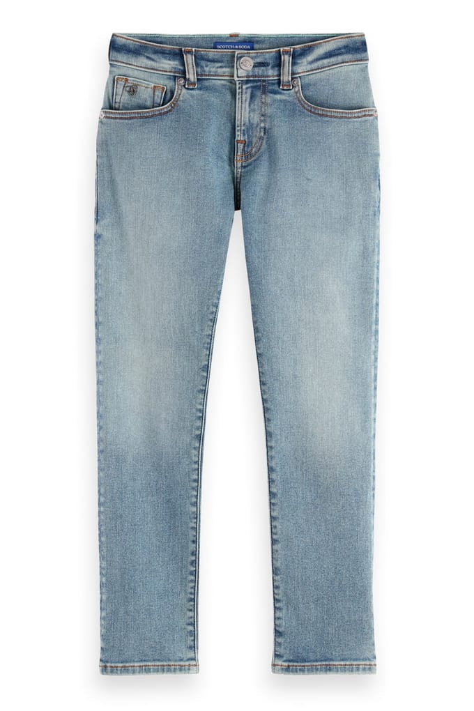 Scotch & Soda Boys Ralston Regular Slim Jeans Blue Draft Blue Draft Taglia: 12 | Jeans Outlet | kids | Blu