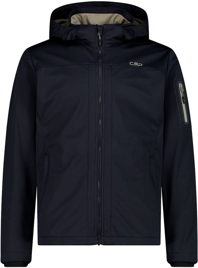 Cmp Zip Hood 39a5027 Softshelljack Blauw M Man