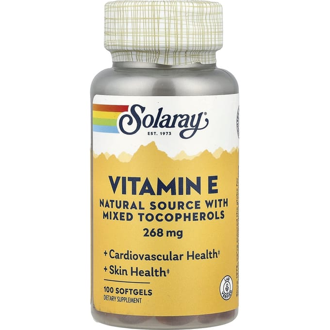 Vitamine E, 268 mg (400Iu), 100 Softgels