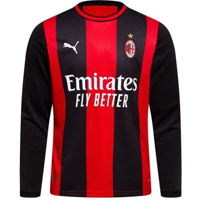 Milan AC Thuis Longsleeve Shirt 2026/27