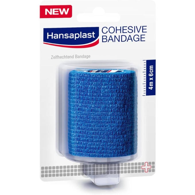 Hansaplast Cohesive Bandage Verband - Zelfhechtend Bandage - 4 meter