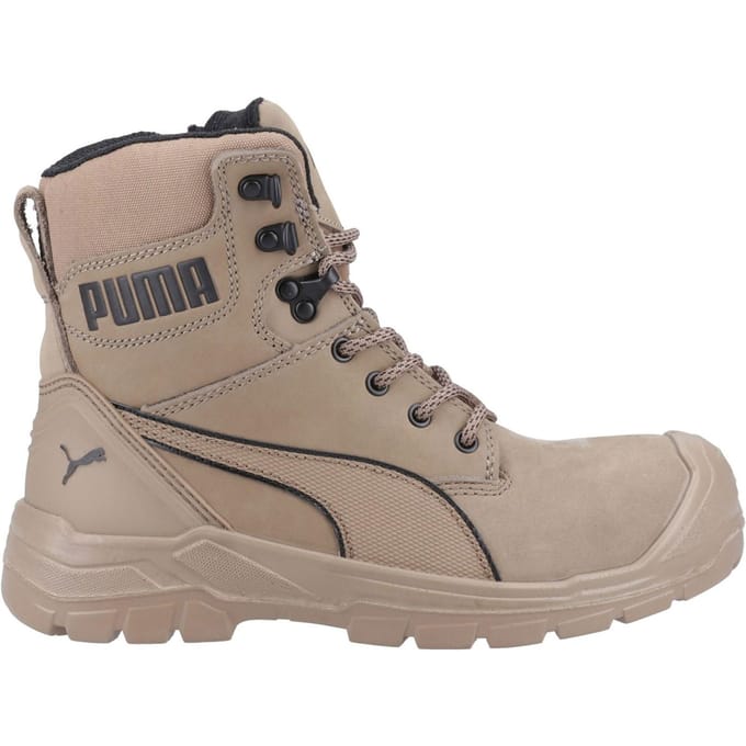 Puma Conquest Stone Hoog S3 630740 - Beige - 40