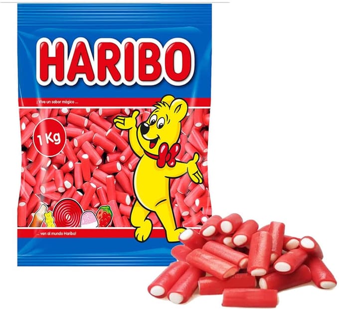 Haribo Balla Balla Red - snoep - 1kg zak