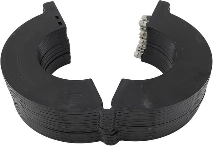 Set van 80 mm bakpennen voor graafmachines, vervangend technisch plastic voor verbeterde stabiliteit en minder slijtage
