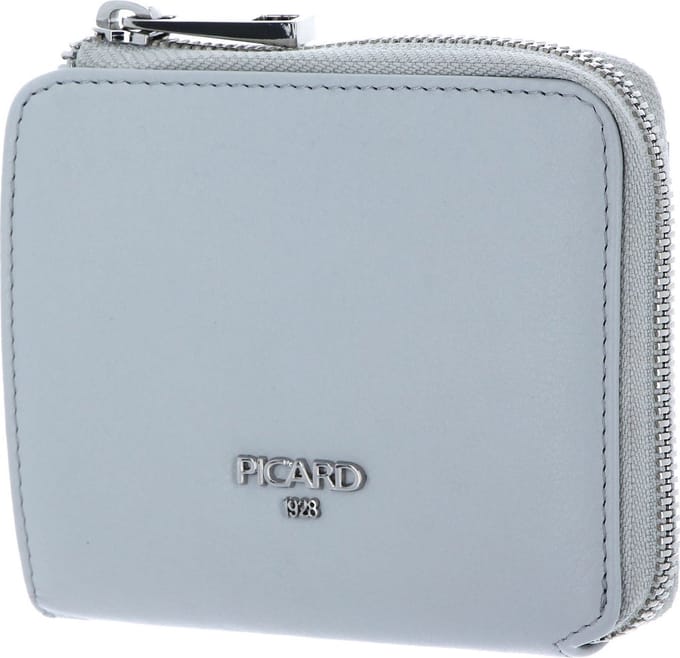 PICARD Leren Portemonnee Bingo Zip Wallet Shark Grijs