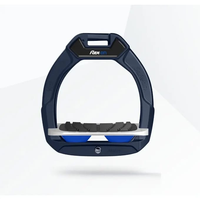 Veiligheidssportondersteuners Verlaagd Grip Marine/Grijs/Blauw kind Flex-On Safe-On