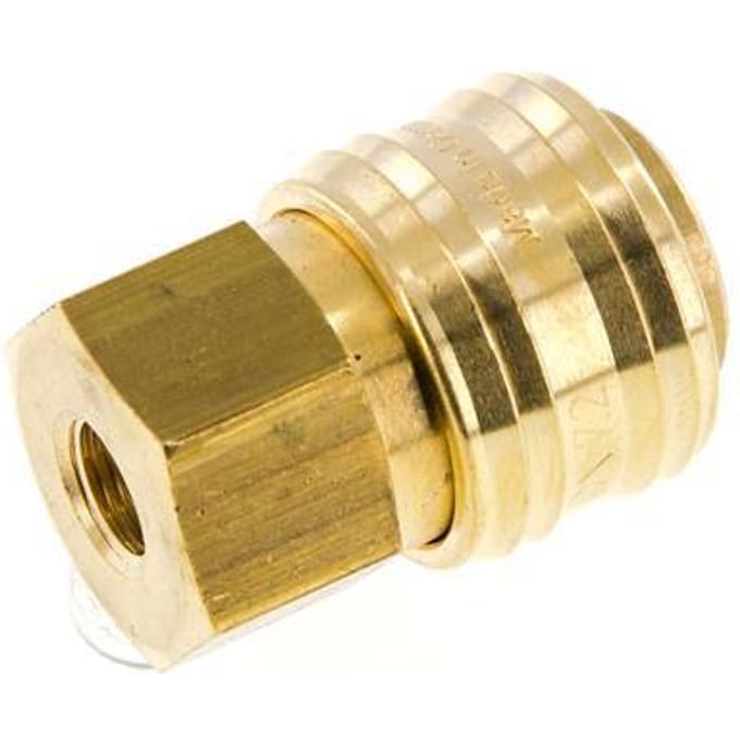Messing DN 7.2 (Euro) Luchtkoppeling Snelkoppeling G 1/8 inch Binnendraad FKM