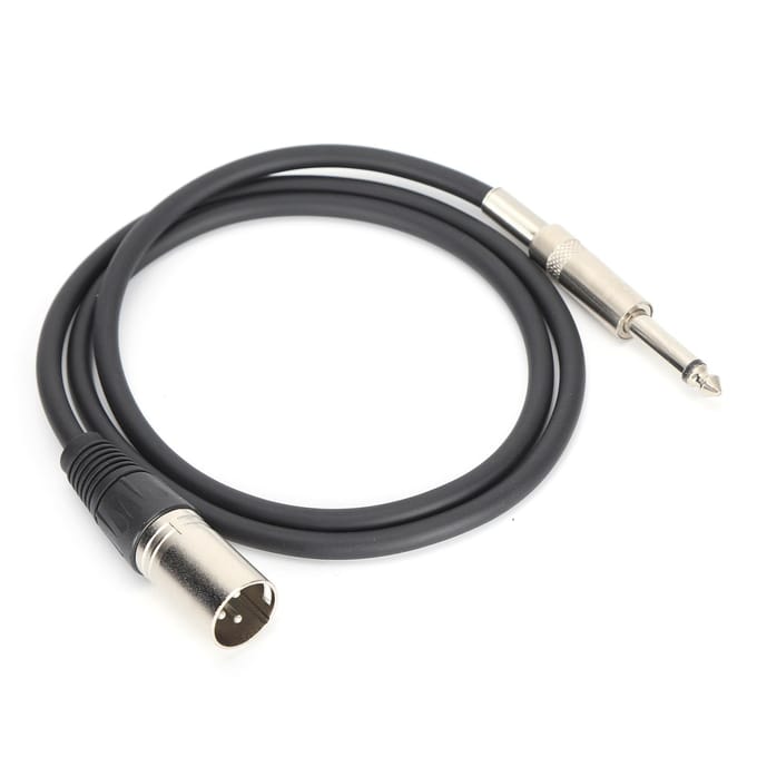 6,35 mm XLR Mannelijk naar TRS Jack Microfoonlijn Microfoonkabel voor Microfoons Luidsprekers Podium 1m / 3.3ft