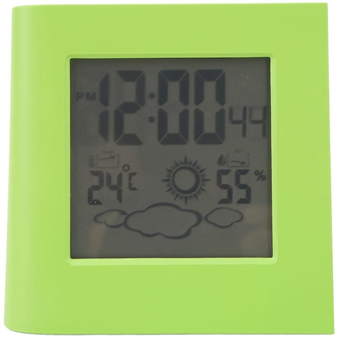 Dailygoods - Digitale Wekker met Temperatuur- en Vochtigheidssensor