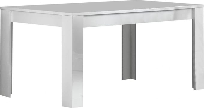 Modena tafel 190 x 90 in witte hoogglanslak