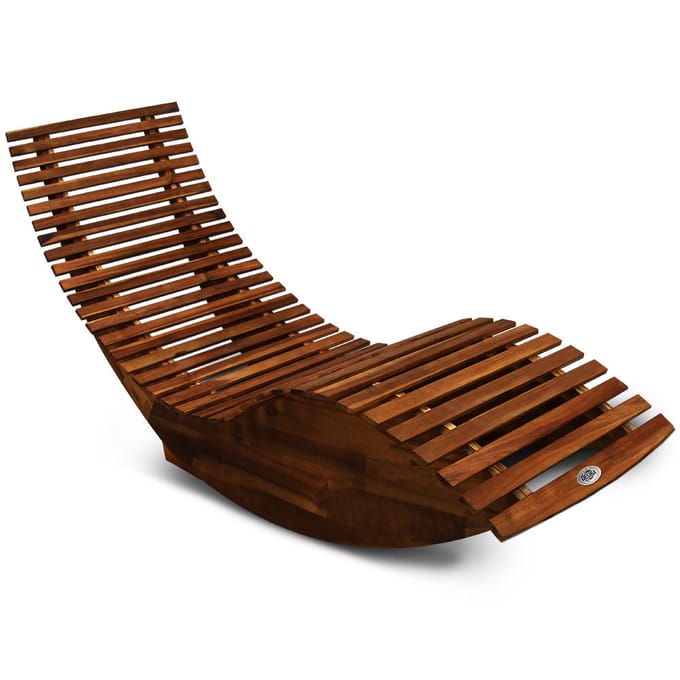 Casaria Ligstoel - FSC®-Gecertificeerd Acaciahout -154x60x78cm