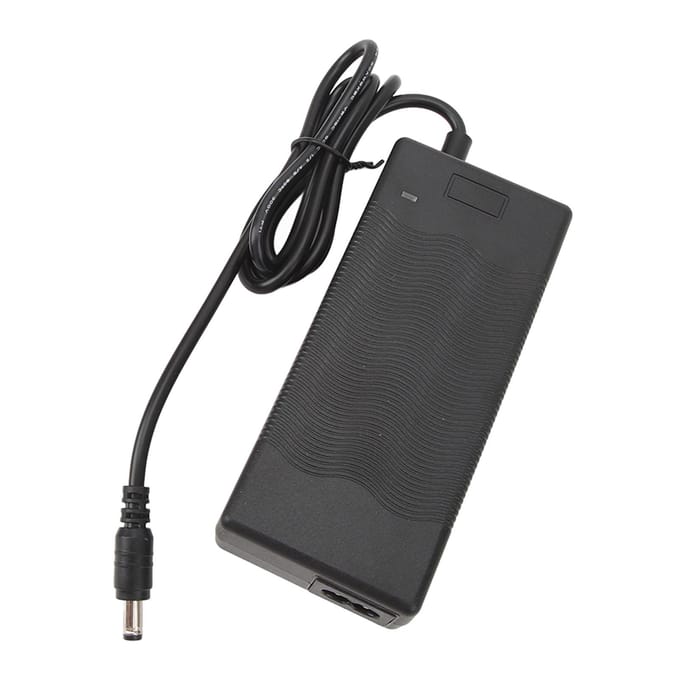 42V 2A Elektrische Fietslader Elektrische Scooter Voeding Adapter Laadsnoer black