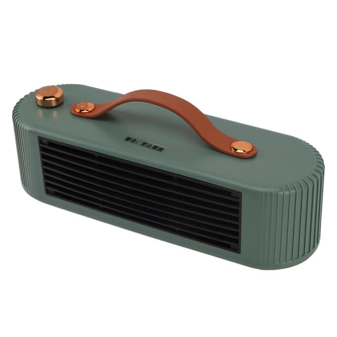 Desktop Multifunctionele Ruimteverwarmer 800W Elektrische Kachels 2 Standen Instelbaar Desktop Elektrisch groen