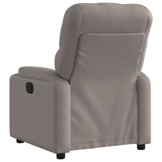 Vidaxl Klapstoel, Kleur Taupe, Bekleed met Stof