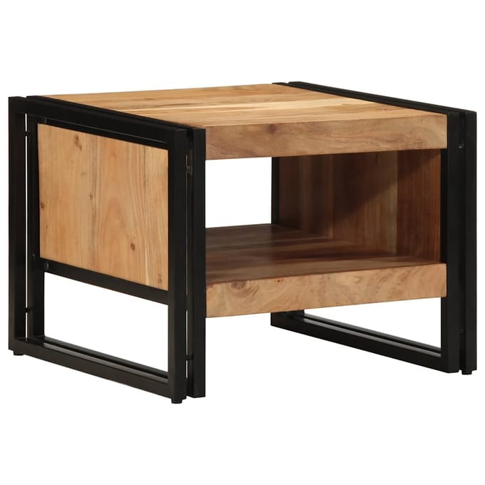 vidaXL - Salontafel - 50x50x38 - cm - massief - acaciahout