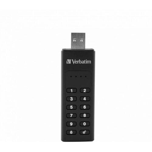 Verbatim Keypad Secure USB-stick 32 GB Zwart 49427 USB-A 3.2 Gen 1