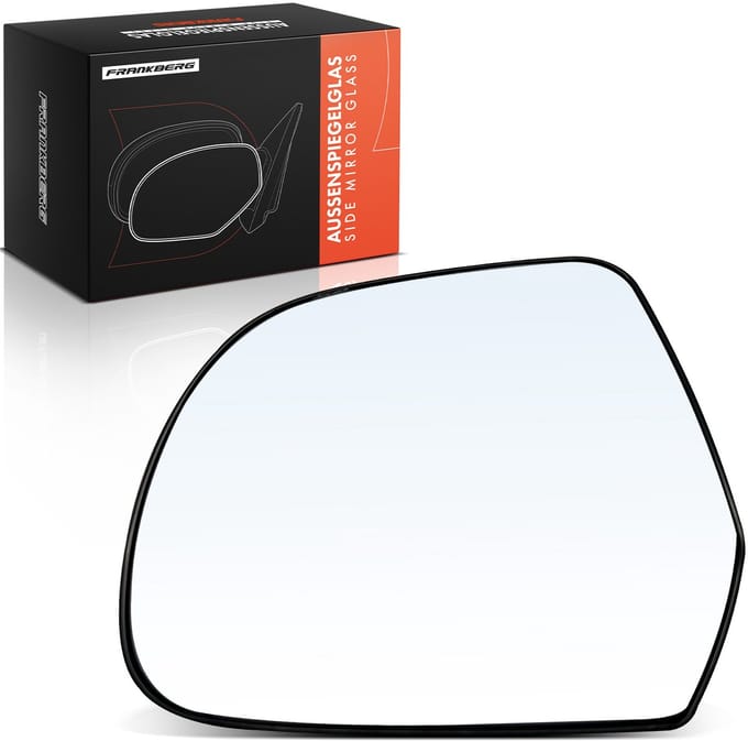 Frankberg 1x buitenspiegelglas links voor Nissan