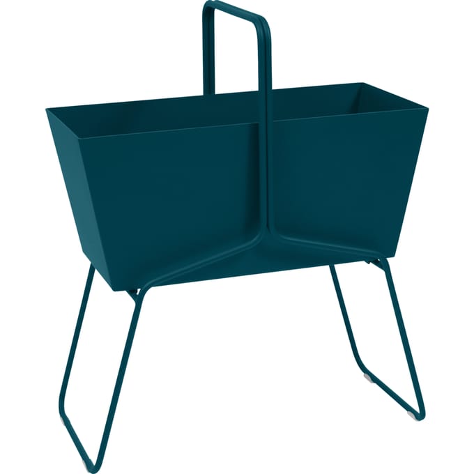 Fermob BASKET plantenbak - 21 acapulcoblauw - 85 x 70 x 34 cm