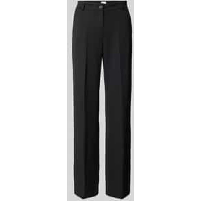 Brax Dames Palazzobroek  Style MAINE BLACK, zwart, maat 38