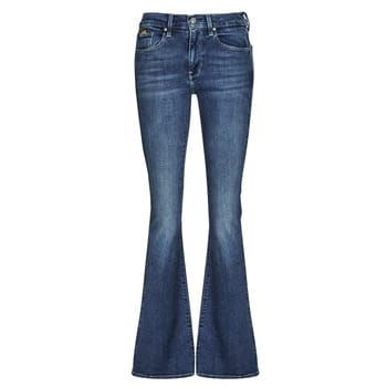 G-STAR 3301 Flare Wmn Dames Jeans - worn in icy blue