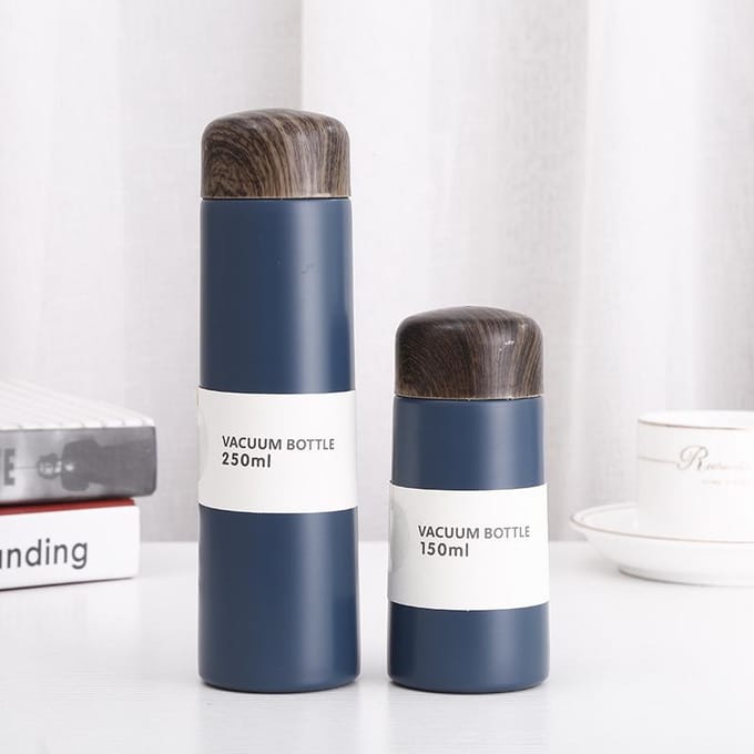 150ml Mini Pocket Thermos Waterfles Draagbare RVS Vacuümfles met Thee-infuser Thermos Rechte Beker 150ml