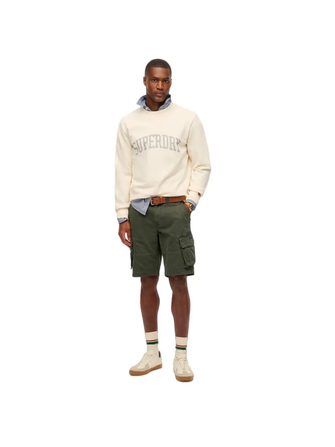 Superdry - Athletic Essentials sweatshirt met ronde hals - Heren - Truien