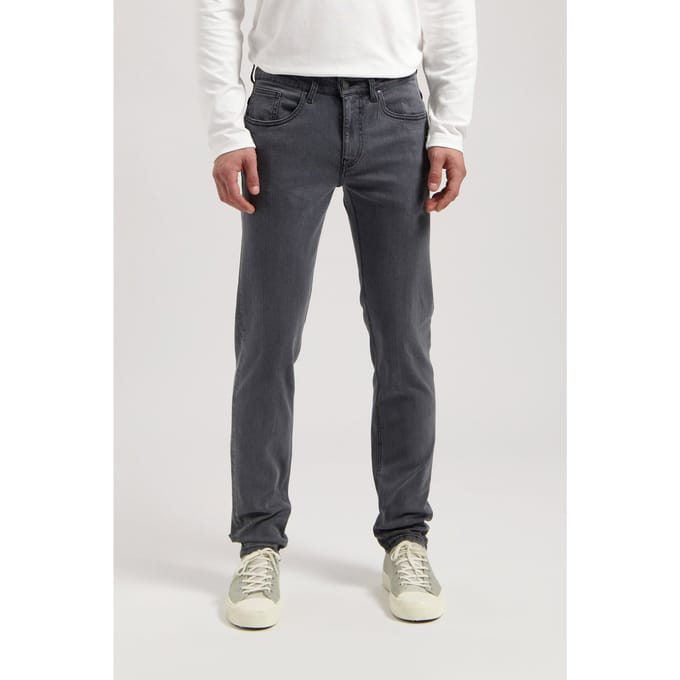 Mud Jeans Dunn Low Tapered 03 Grey Größe: W29L34 | Slim Jeans Outlet | Herren | Grau