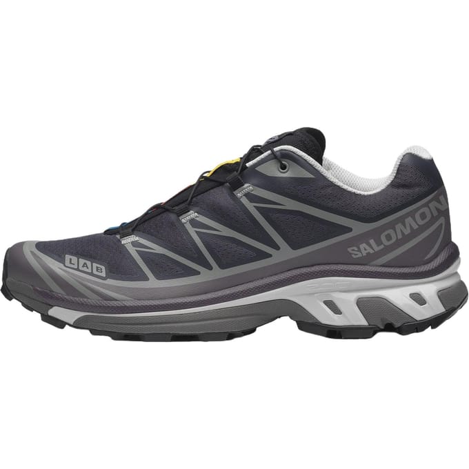 Salomon XT-6 Nine Iron Plum Baskets Unisexe Gris Excalibur L47864100 38