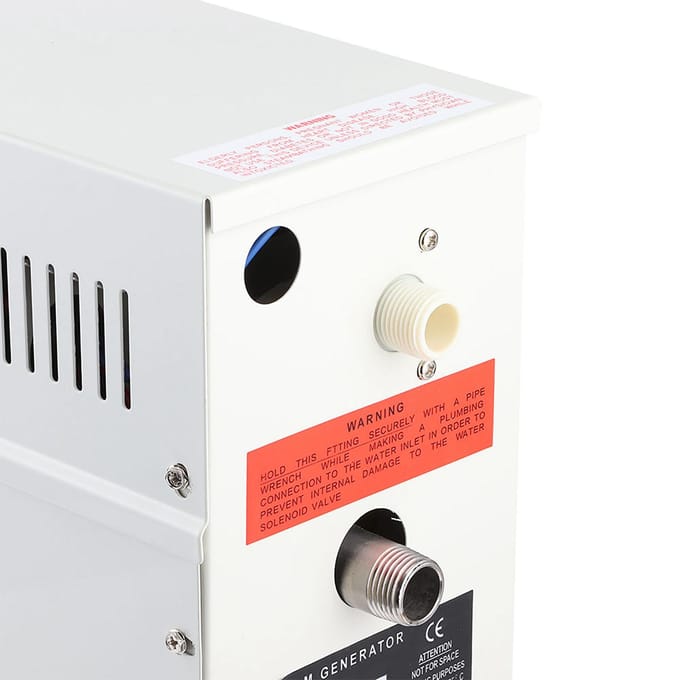 4.5KW 220V Stoomgenerator Douche Sauna Stoomcabine Heater voor Thuis Sauna SPA wit