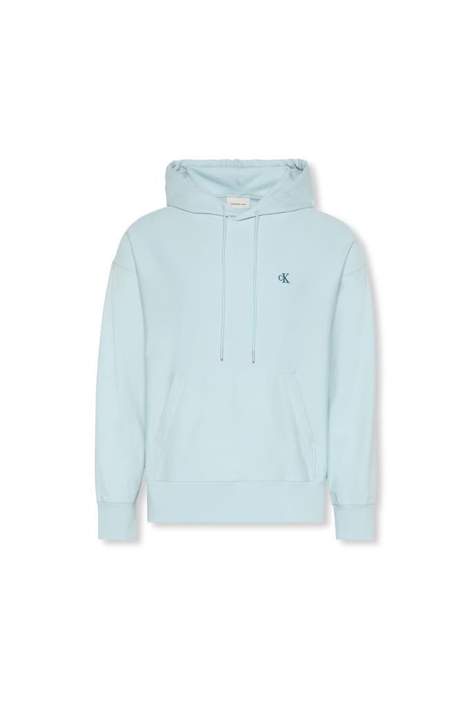 Calvin Klein Premium Terry Monogram Sweatshirt Stratosphere Größe: M | Kaputzenpullis Outlet | Herren