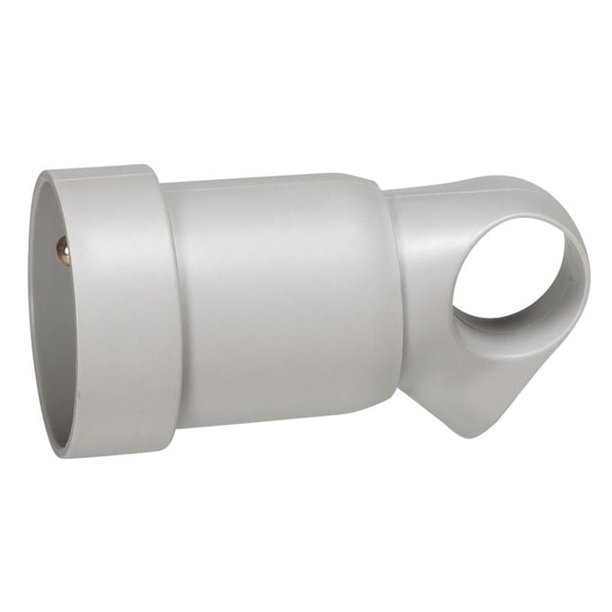 Legrand PA contraststekker grijs - 050425 [10 stuks]