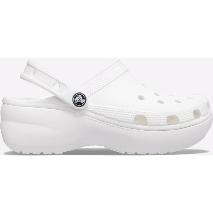 Klassieke plateau muiltjes - Crocs - Wit