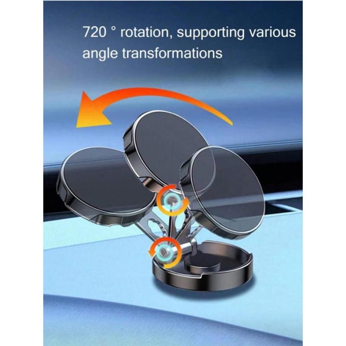 Autotelefoonhouder, Mobiele Magneet Telefoonhouder/Auto Accessoires/Verbeterde Versie/Verstelbare Horizontale en Verticale Telefoonhouder, Multifunctioneel Magnetisch one-size gray
