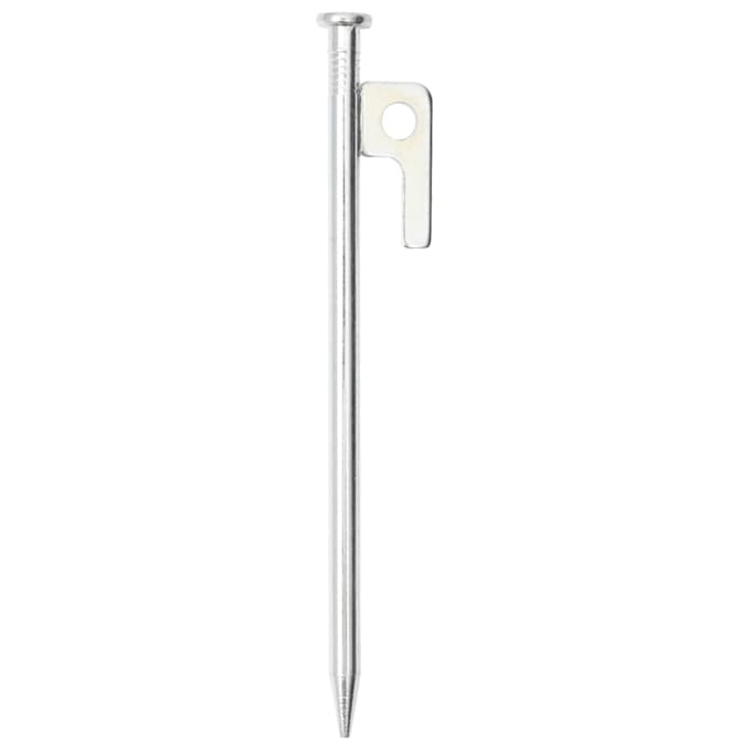 vidaXL - Tentharingen - 24 - st - 9 - mm - 20 - cm - gegalvaniseerd - staal