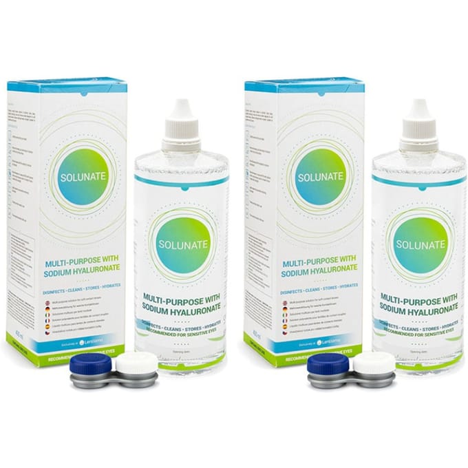Solunate Multi-Purpose 400 ml + 50 ml met lenzendoosjes