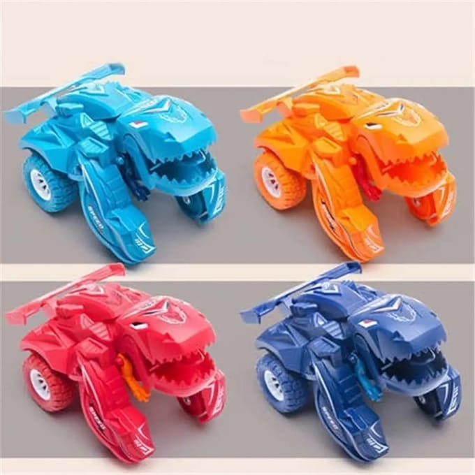 Creatieve Dinosaurus Deformatie Auto Dinosaurus Auto's Gecombineerd In Een Transformator Dinosaurus Modellen Auto Speelgoed Stunt Voertuigen Speelgoed Geschenken