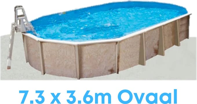 Interline Ondertapijt Ovaal 730x360 cm