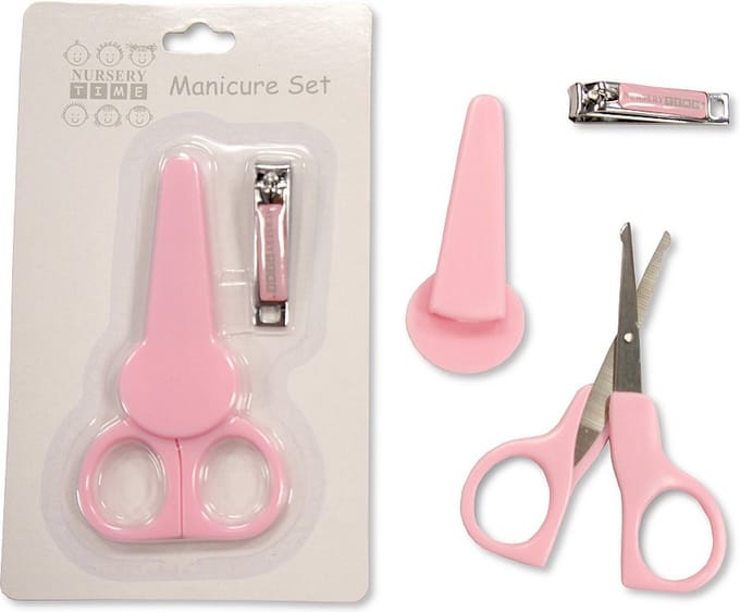 Nursery Time Manicureset Baby Roze 2-delig