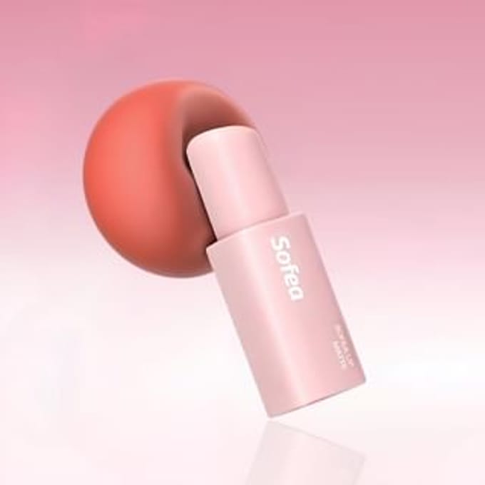 Sofea - Soft Matte Lip Mud - 5 Colors 04# Date Paste Red Brown - 5g