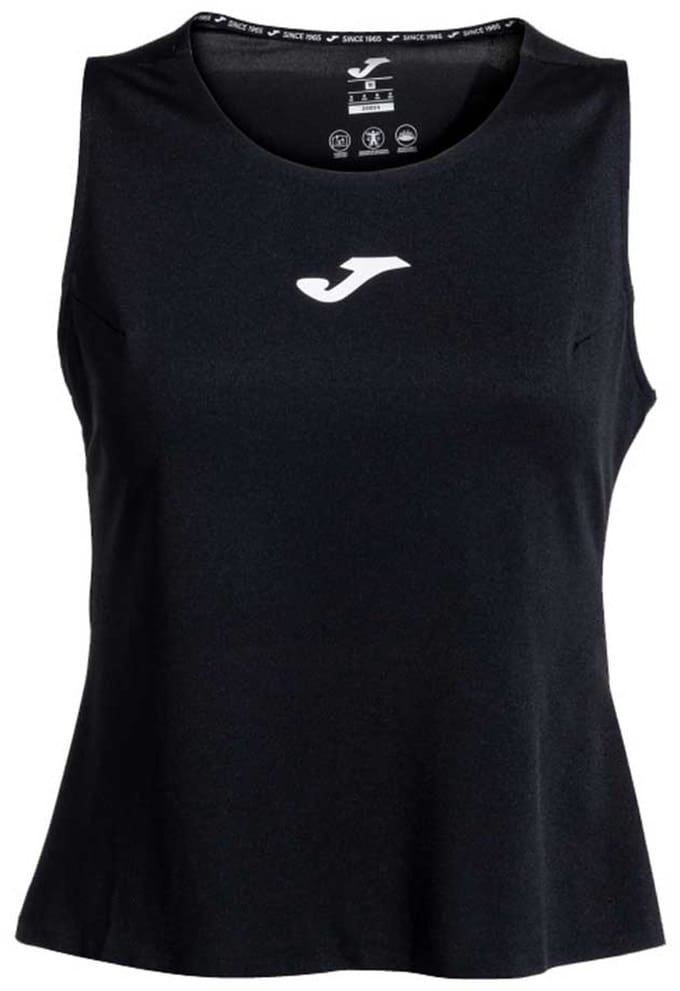 Joma Challenge Mouwloos T-shirt Zwart L Vrouw