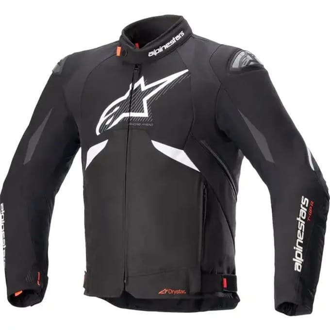 Alpinestars T-GP R V3 Drystar Jas Zwart Wit - Jas