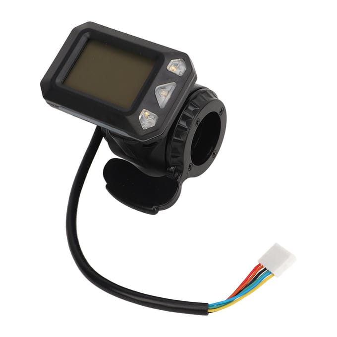 36V 6-pins elektrische scooter duimgasdisplay Geïntegreerd Hall-duimgasdisplay voor black