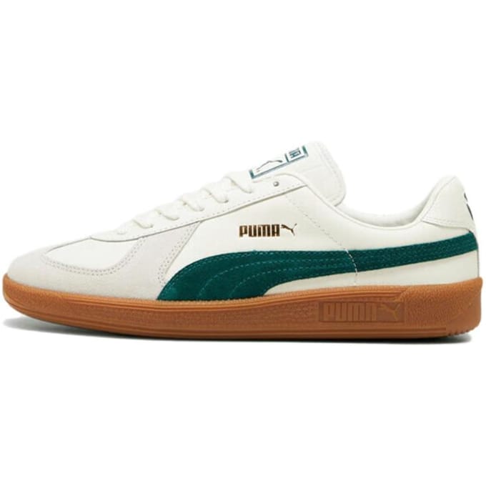 PUMA Unisex Army Trainer Warm White-dark Myrtle Maat: 38 | Trainingsschoenen Outlet | Unisex | Wit