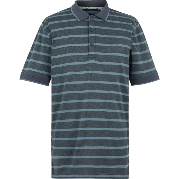 T-shirt Korte Mouwen Hiking Heren Striped Pattern