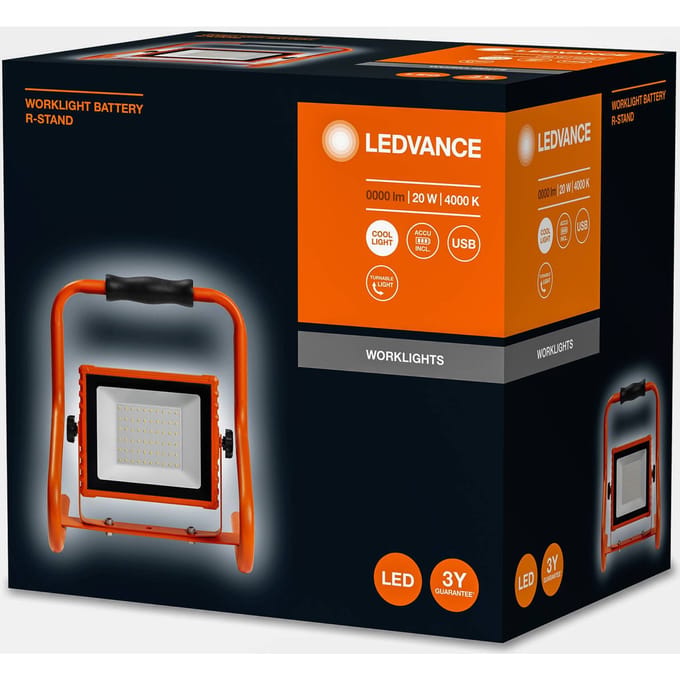 LEDVANCE Worklight Battery LED werklamp 20 W